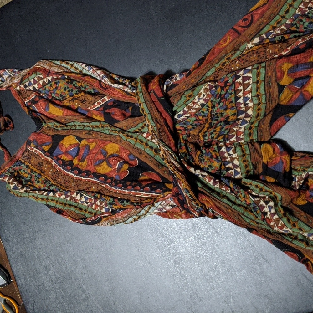 Women's Patterned Jumpsuit